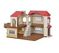 Sylvanian Families:  Большой дом, со светом, игровой набор, подарок девочке