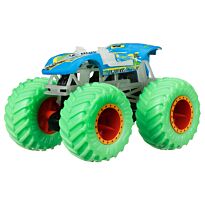 Hot Wheels: Monster Trucks. Монстр-трак светящийся Twin Mill