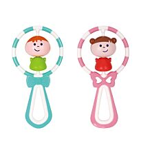 Hola: Игрушка погремушка мальчик/девочка в ассортименте