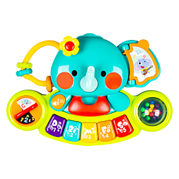 Hola: Игрушка развивающая "Музыкальный Слоненок" с желтым цвет.