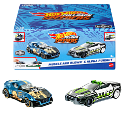 Hot Wheels: Basic. 1:43 иннерционная машина 2шт, в ассортименте