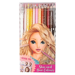 Карандаши цветные TOPModel Skin And Hair Colours 12 шт.