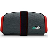 Mifold: Бустер автомобильный - the Grab-and-Go Booster seat/Slate Grey темно -серый