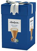 Мини-рожок хрустящий SORBON Кокос 200г