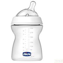 Chicco: Бутылочка для кормления "Natural Feeling"  силикон 250 мл, 2м+