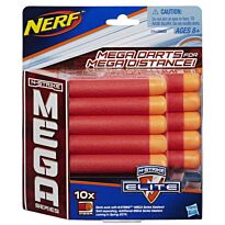 Nerf. N-strike: Комплект 10 стрел для бластеров МЕГА