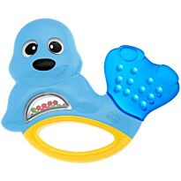 Chicco: Погремушка-прорезыватель Тюлень 3м+