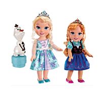 Jakks Pacific: Disney Frozen. Малышки Эльза и Анна с Олафом