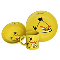 Angry Birds: Набор керам.посуды желтый