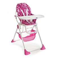 Chicco: Стульчик для кормления Pocket Lunch Miss Pink