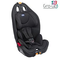 Chicco: Автокресло Gro-Up 1/2/3 Black (9-36 kg) 12+