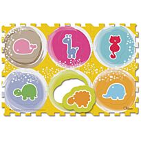 Chicco: Коврик-пазлы Животные 12м+