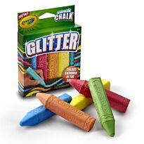Crayola: Мел для асфальта с блестками, 5 цветов