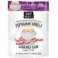 Жевательная резинка Project 7 "Peppermint Vanilla Gum" Ваниль и мята 1 шт (блок 12) США