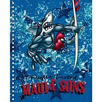 Тетрадь А5 клетка Maui and Sons 48л.