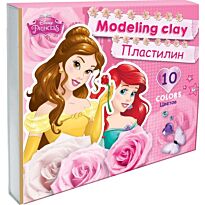 Пластилин, 10 цв. Princess