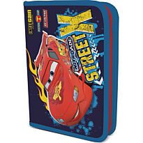 Пенал жесткий, ламинированный, на молнии. Размер 20,5х14х3,5 см. Cars