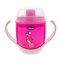 Chicco: Поильник Meal розовый 12+ 180 мл