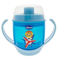 Chicco: Поильник Meal синий 12+ 180 мл