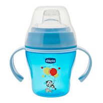 Chicco: Поильник Soft синий 6+ 200 мл.