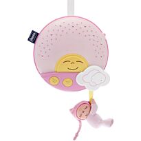 Chicco: Ночник-проектор на кроватку "Sunset" розовый 0м+