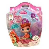Blip Toys: Disney Princess Palace Pets. Котенок Treasure, сверкающий питомец Ариэль с аксесс.