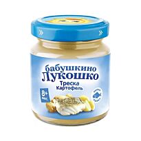 БЛ: Пюре 100г Треска с картофелем б/соли