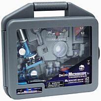 Eastcolight: Микроскоп в кейсе "Deluxe Microscope Set" 62пред.