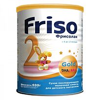 Friso: Смесь 400г Фрисолак 2 Gold с 6 мес