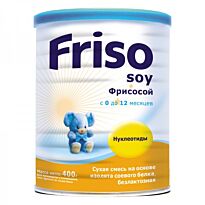 Friso: Смесь 400г Фрисосой с нуклеотидами