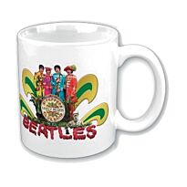 Кружка в коробке с логотипом Beatles. The Sgt Pepper Naked