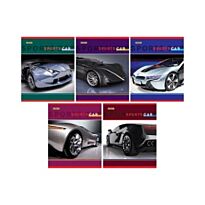 Тетрадь 24 л., клетка Cars