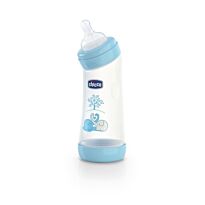 Chicco: Бутылочка наклонная "Evolution" 250 мл силикон дм