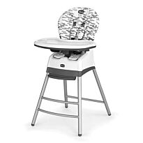 Chicco: Стульчик для кормления Stack 3-в-1 Oyster сер.