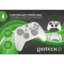 X-Box One Gioteck Controller Power Skin White