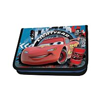 Пенал жесткий, ламинированный, на молнии Cars. Размер 20,5х14х3,5 см