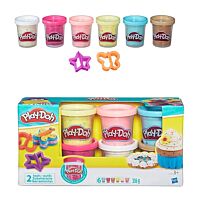 Пластилин 6 Банок "Пирожное" Play Doh