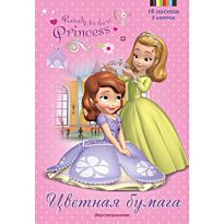 Набор для детского творчества. Бумага цветная А4 8 цветов, 16 л., София, двухсторонняя