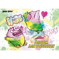 Альбом для рисования 40 л. А4 Angry Birds Movie. AB4-EAC
