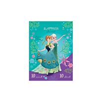 Цветной картон Elsa А4 10 цветов 10 листов (серебро+золото)