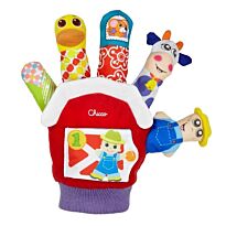 Chicco: Игрушка развивающая Перчатка-марионетка «Ферма»