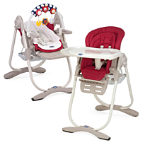 Chicco: Стульчик для кормления Polly Magic Paprika