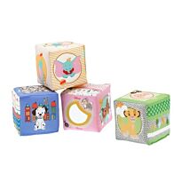 Chicco: Игрушка развивающая Disney "Мягкие кубики" 6м+