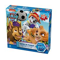 Spinmaster: Игра супер 3D пазл Щенячий Патруль, 24 элемента