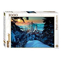Step Puzzle: Пазлы "Бавария. Замок Нойшванштайн", 1000 эл.