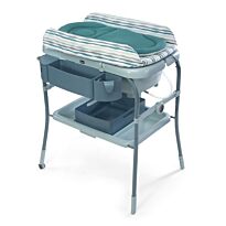 Chicco: Столик для пеленания + ванночка Eucalyptus зел.