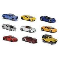 Majorette: Машинка в ассортименте, 9 видов, 7,5см, 1/72