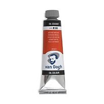 Краска масляная VAN GOGH, (393) AZO Красный средний 40 мл.
