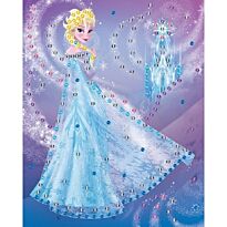 Набор для декорирования "Эльза" Frozen (с пайетками)