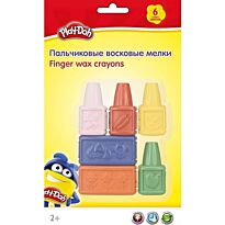 Мелки восковые Набор 6 цв/6шт. Play Doh. Размер: 23,5х15х4см.
